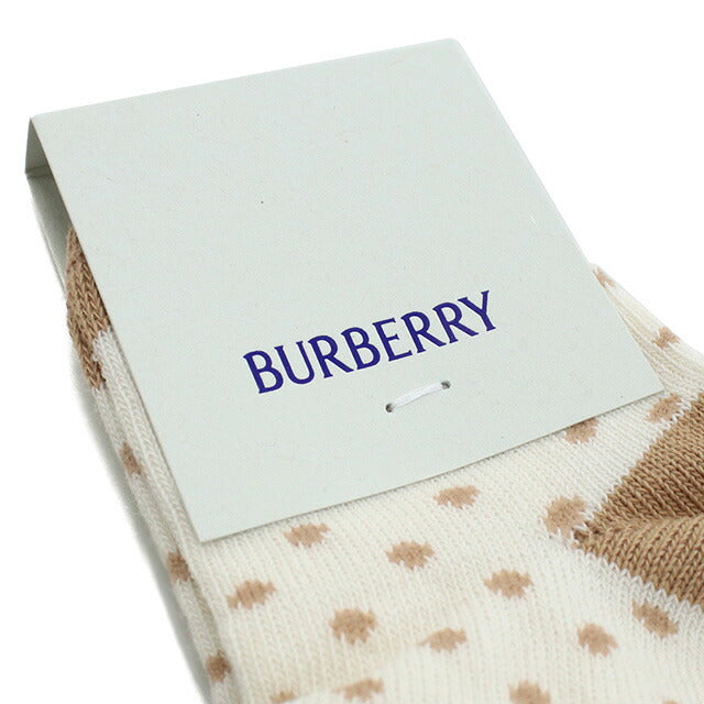 バーバリー ソックス ベビー ブランド BURBERRY イタリア 8079697 IVORY IP PAT ベージュ系 ウェア 選べるモデル BUR8079697A