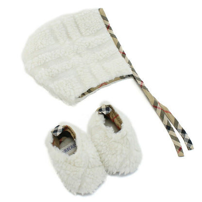 バーバリー ボンネット ベビー ブランド BURBERRY タイ 8084136 SALT IP CHECK ホワイト系 帽子 選べるモデル BUR8084136A