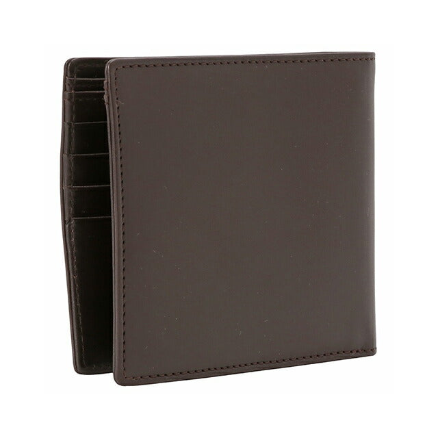 アーペーセー A.P.C. PXAWV H63340 CAE DARK BROWN APC 小銭入れ付 二つ折り財布 ダークブラウン メンズ ウォレッ BWAP00088M