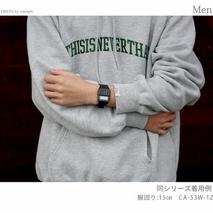 カシオ チープカシオ CASIO クォーツ 電池式 CA-53WF-4B クラシック ユニセックス チプカシ 腕時計 ブランド カシオ casio デジタル ブラック レッド 黒 CA-53WF-4BDF