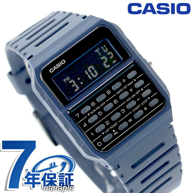 カシオ CASIO クォーツ 電池式 CA-53WF-2B クラシック チプカシ ユニセックス メンズ レディース 腕時計 ブランド カシオ casio デジタル ブラック ネイビー 黒 CA-53WF-2BDF