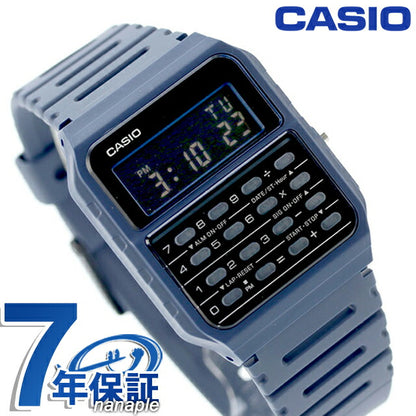 カシオ CASIO クォーツ 電池式 CA-53WF-2B クラシック チプカシ ユニセックス メンズ レディース 腕時計 ブランド カシオ casio デジタル ブラック ネイビー 黒 CA-53WF-2BDF