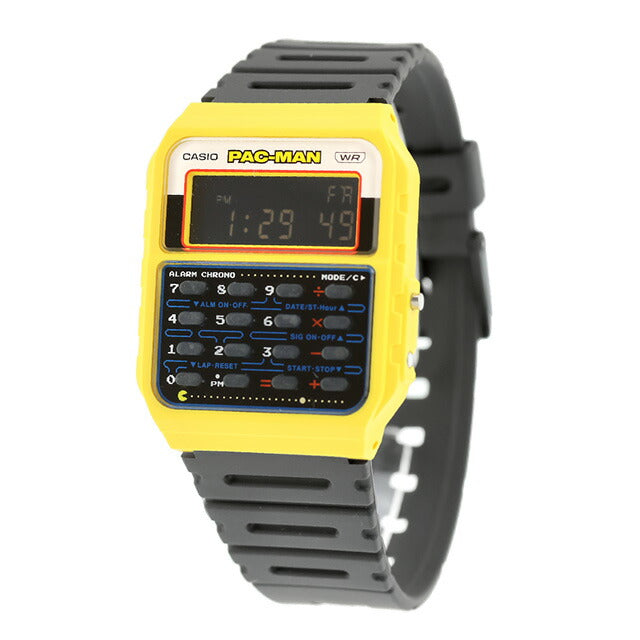 カシオ チープカシオ CASIO クォーツ 電池式 CA-53WPC-1B 「パックマン」コラボレーションモデル ユニセックス チプカシ 腕時計 ブランド カシオ casio デジタル CA-53WPC-1BDF