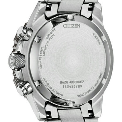 シチズン プロマスター SKYシリーズ 光発電エコドライブ 腕時計 ブランド メンズ クロノグラフ ソーラー CITIZEN PROMASTER CA4664-60X アナログ サーモン CA4664-60X