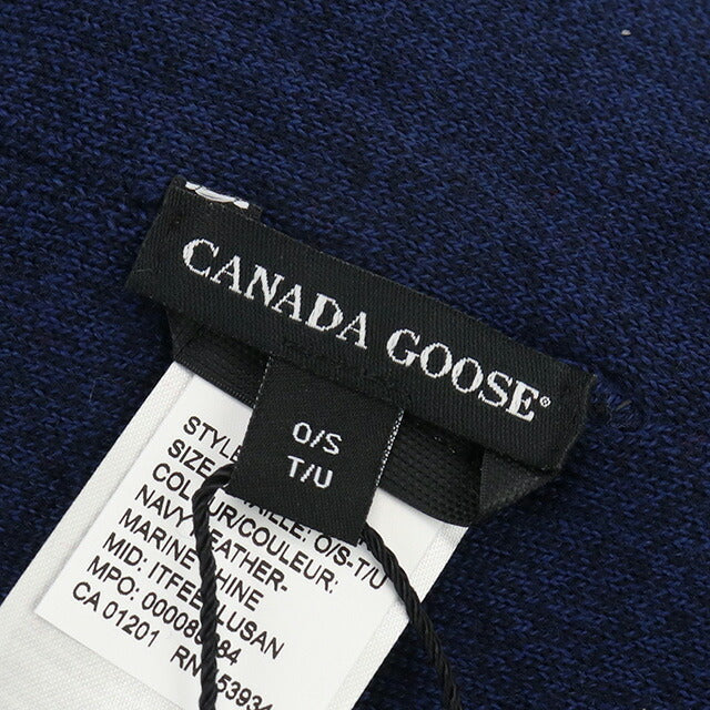 Canada Goose Knit Cap Baby Brand CANADA GOOSE POM Tom948K Navy Heather Navy Hat Selectable Model CAG6948KB