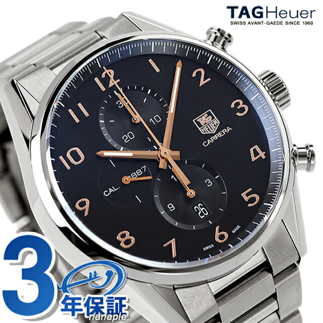 TAG Hoire Carrella Chronograph 43mm Car2014.ba0799 Watch brand New Men CAR2014-BA0799