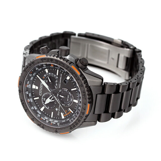 Citizen Promaster Eco Drive Solar Radio Aviation Scissor Chronograph CB5007-51H CITIZEN Watch Brand Mens