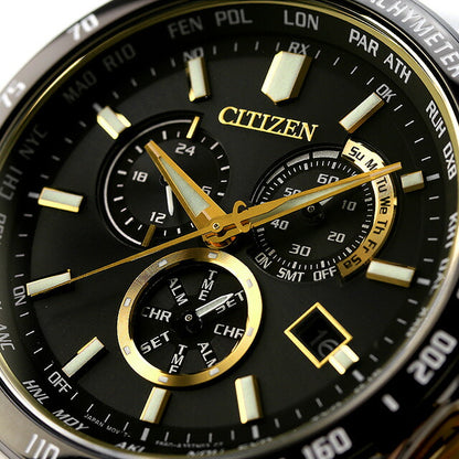 シチズン コレクション ダイレクトフライト 腕時計 メンズ 数量限定 クロノグラフ 電波ソーラー CITIZEN COLLECTION CB5879-53E CB5879-53E