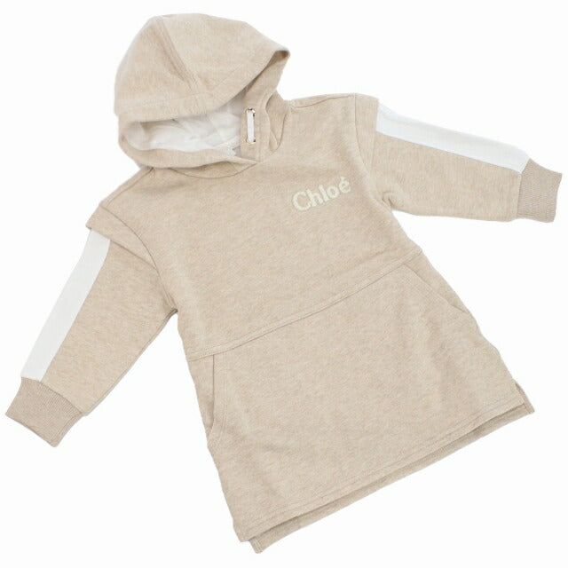 クロエ ワンピース ベビー ブランド CHLOE イタリア C12889 BEIGE MARL ベージュ系 ウェア 選べるモデル CHLC12889A