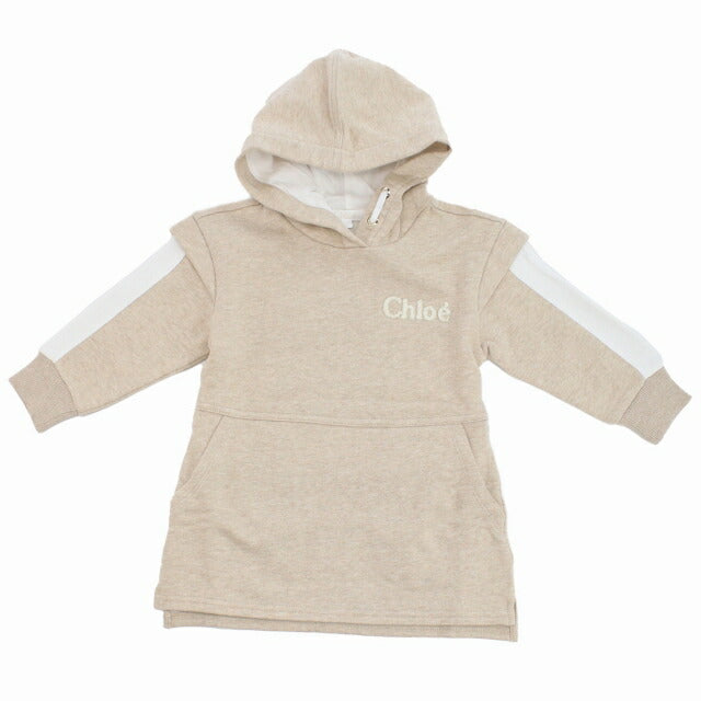 クロエ ワンピース ベビー ブランド CHLOE イタリア C12889 BEIGE MARL ベージュ系 ウェア 選べるモデル CHLC12889A