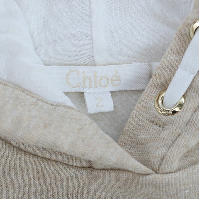 クロエ ワンピース ベビー ブランド CHLOE イタリア C12889 BEIGE MARL ベージュ系 ウェア 選べるモデル CHLC12889A