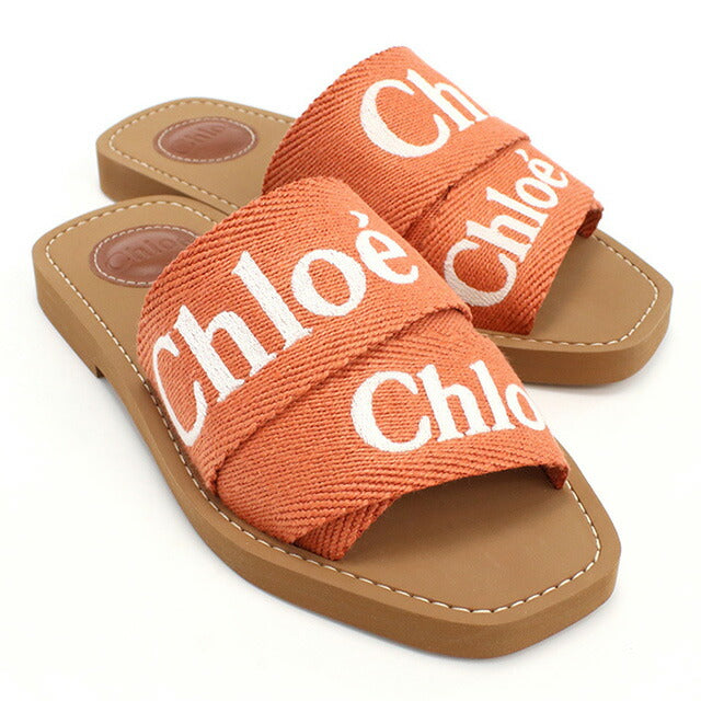 クロエ サンダル レディース ブランド CHLOE CHC23U188EF TAWNY ORANGE オレンジ系 シューズ 選べるモデル CHLC23U188EFB