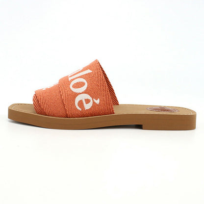 Chloe Sandal Ladies Brand CHLOE CHC23U188EF TAWNY ORANGE Orange Shoes Select a model CHLC23U188EFB