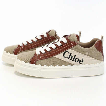 Chloe Sneakers Ladies Brand CHLOE Vietnam CHC22U108Z4 BEIGE Beige Shoes Select Model Chlchc22U108Z4A