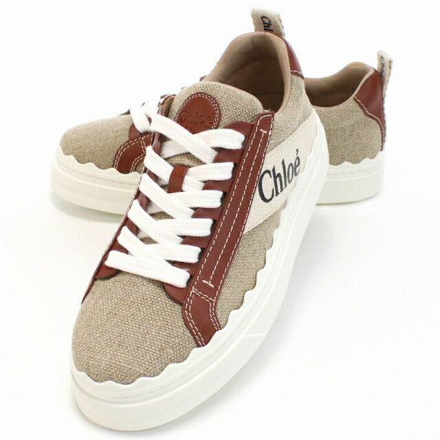 クロエ スニーカー レディース ブランド CHLOE ベトナム CHC22U108Z4 BEIGE ベージュ系 シューズ 選べるモデル CHLCHC22U108Z4A