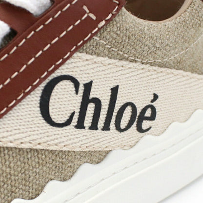 Chloe Sneakers Ladies Brand CHLOE Vietnam CHC22U108Z4 BEIGE Beige Shoes Select Model Chlchc22U108Z4A