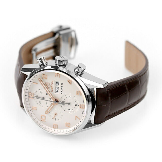 Tag Heer Carrera Calibre 16 CHRONOGRAPH DAY-DATE Automatic Mechanical Watch Men&