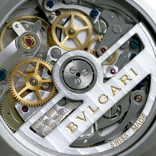 Bulgari Clock Diagono Berotoshimo 41mm Automatic Mechanical Men&