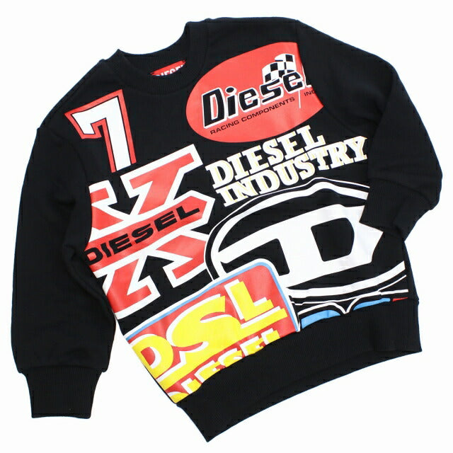 Diesel Sweat Baby Brand DIESEL Bulgaria J00892 Blackwear Selectable Model Diej00892A