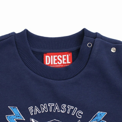 ディーゼル スウェット ベビー ブランド DIESEL ブルガリア K00256 ネイビー系 ウェア 選べるモデル DIEK00256A