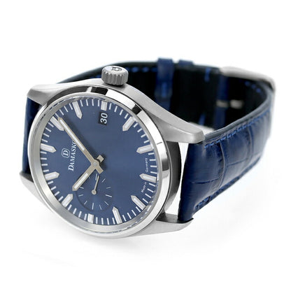 Damasco Elegant Hand-wound Watch Brand Men DAMASKO DK105 BL Analog Blue Germany DK105-BL