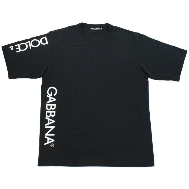 Dolce＆Gabbana T-衬衫男士品牌棉100％意大利G8PC7T黑色时尚精选dolg8pc7ta