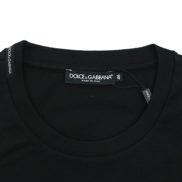 Dolce＆Gabbana T-衬衫男士品牌棉100％意大利G8PD7Z黑色时尚精选dolg8pd7za