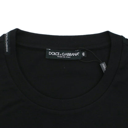 Dolce＆Gabbana T-衬衫男士品牌棉100％意大利G8PD7Z黑色时尚精选dolg8pd7za