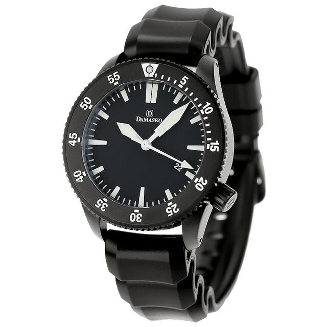 Damasco Diver 300m Automatic Watch Brand Men DAMASKO DSUB50 Analog Black Black Black Germany