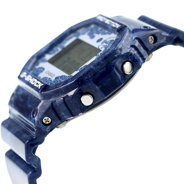 G-Shock Gee Shock G-Shock Quartz DW-5600BWP-2数字5600 Web Limited男士手表品牌数字蓝色Casio DW-5600BWP-2DR