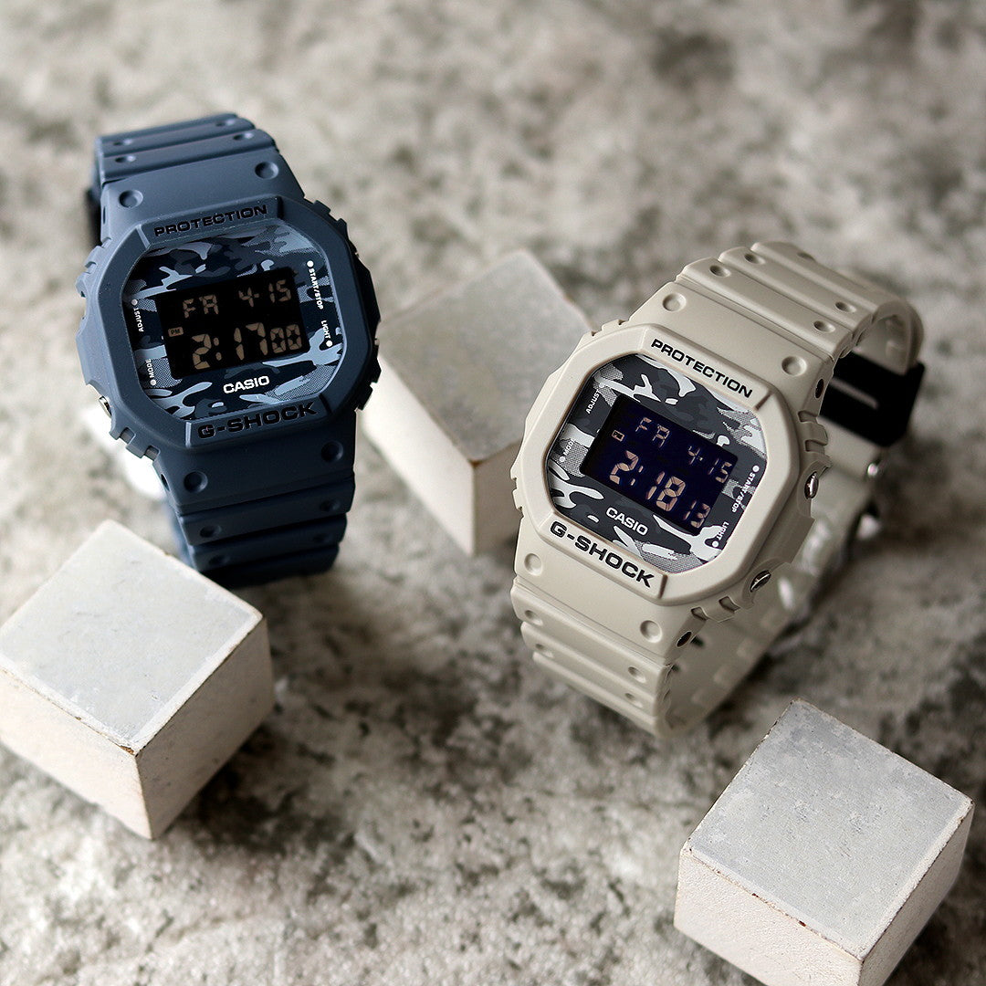 G-shock G-shock Quartz DW-5600CA-8 Origin 5600男士手表Black Gray Casio DW-5600CA-8DR