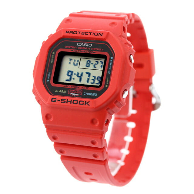 gショック ジーショック G-SHOCK DW-5600EP-4 デジタル 5600シリーズ メンズ 腕時計 ブランド カシオ casio デジタル レッド 赤 DW-5600EP-4DR