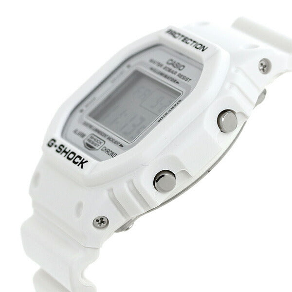 G-Shock G-shock特殊彩色白色男士手表品牌DW-5600MW-7DR Clock Casio