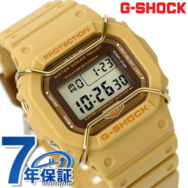 gショック ジーショック G-SHOCK クオーツ DW-5600PT-5 5600 メンズ 腕時計 ブランド デジタル ベージュ カシオ DW-5600PT-5DR