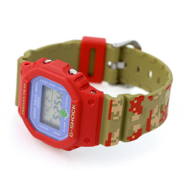 G-Shock Gee Shock G-Shock Quartz DW-5600SMB-4 Super Mario Brothers 5600男士手表品牌数字多色DW-5600SMB-4DR