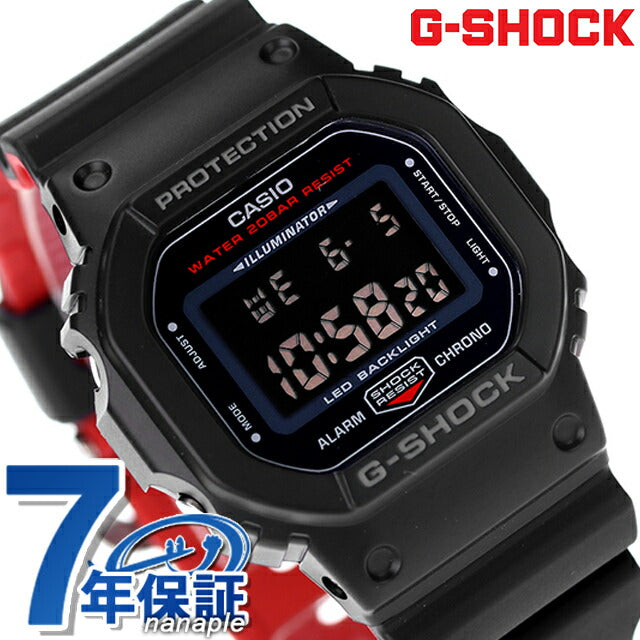 gショック ジーショック G-SHOCK DW-5600UHR-1 DIGITAL 5600 SERIES メンズ 腕時計 ブランド カシオ casio デジタル ブラック 黒 DW-5600UHR-1DR