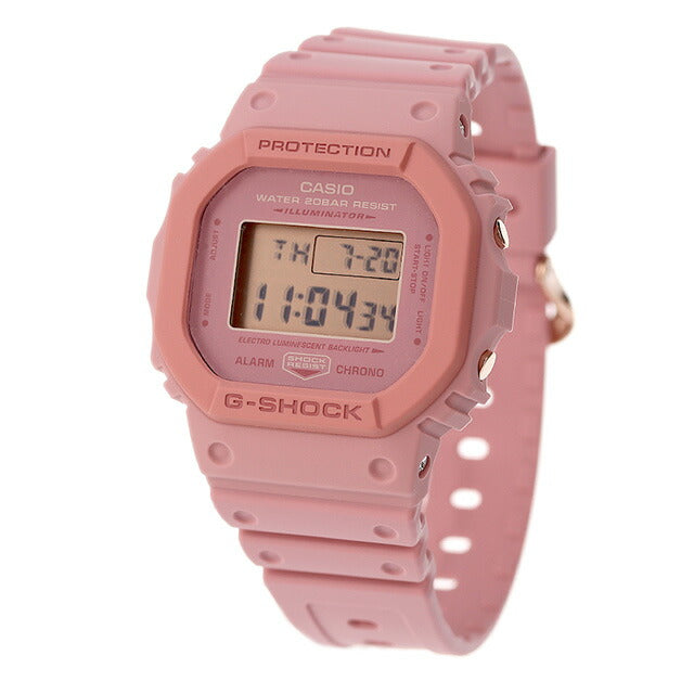 G-Shock Gee Shock G-Shock DW-5610SL-4A4男士手表品牌Casio Digital Digital Pink DW-5610SL-4A4DR