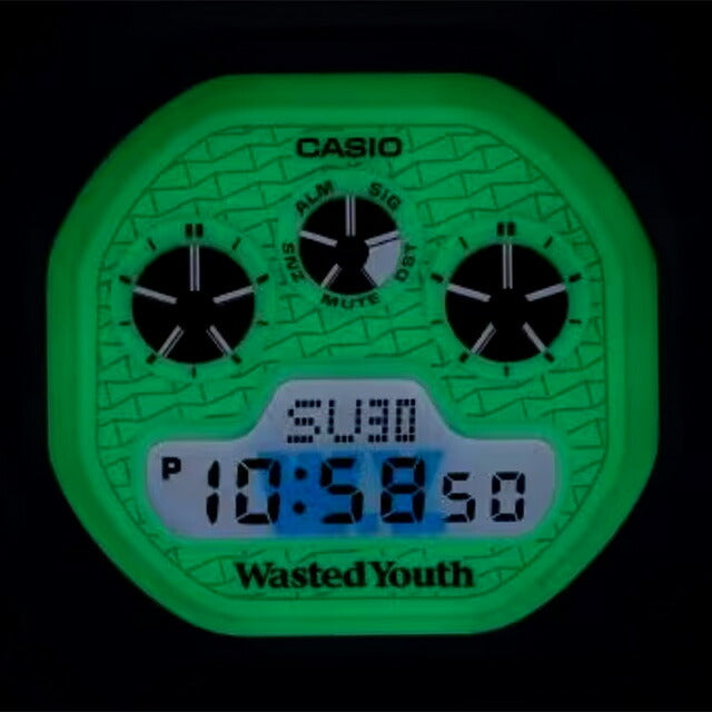 gショック ジーショック G-SHOCK クオーツ DW-5900WY-2 Wasted Youthコラボレーションモデル 5900 メンズ 腕時計 ブランド デジタル カシオ DW-5900WY-2DR