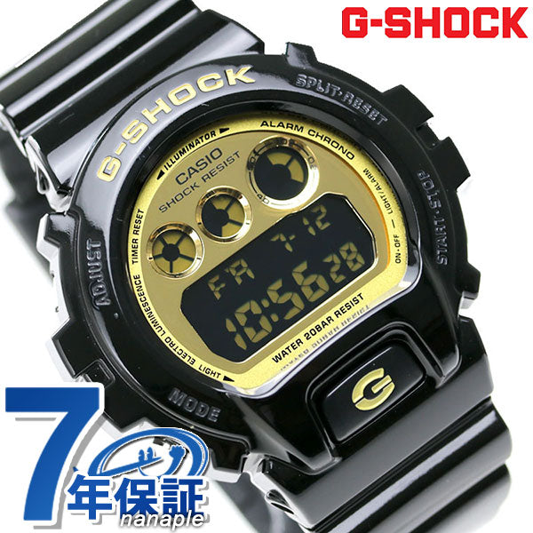 G-shock疯狂颜色黑金DW-6900CB-1DR Casio Casio