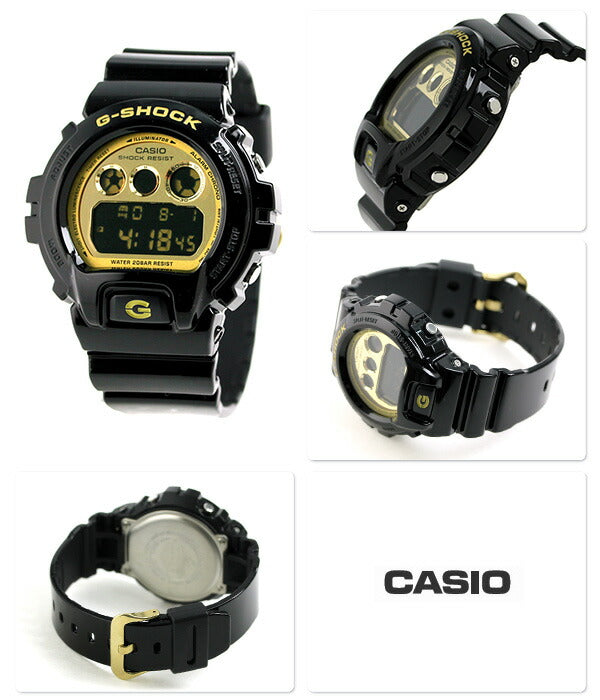 G-shock疯狂颜色黑金DW-6900CB-1DR Casio Casio