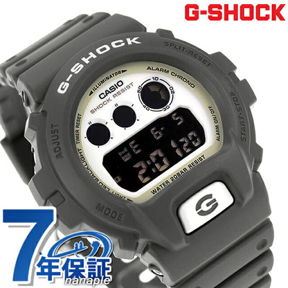 gショック ジーショック G-SHOCK DW-6900HD-8 DIGITAL 6900 SERIES メンズ 腕時計 ブランド カシオ casio デジタル ブラック ホワイト グレー 黒 DW-6900HD-8DR