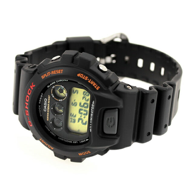 G-shock Shock G-Shock DW-6900UB-9数字6900系列男士表Casio 卡西欧 数字黑色黑色DW-6900UB-9DR