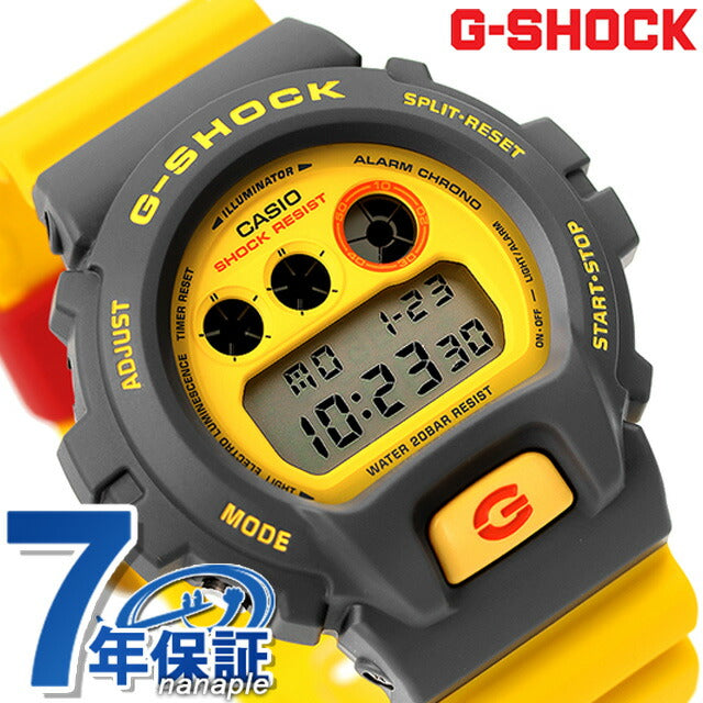 gショック ジーショック G-SHOCK クオーツ DW-6900Y-9 6900 メンズ 腕時計 ブランド デジタル イエロー カシオ DW-6900Y-9DR