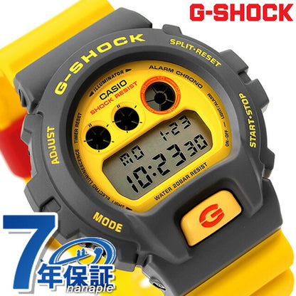 G-shock G-shock Quartz DW-6900Y-9 6900男士手表品牌数字黄色Casio DW-6900Y-9DR