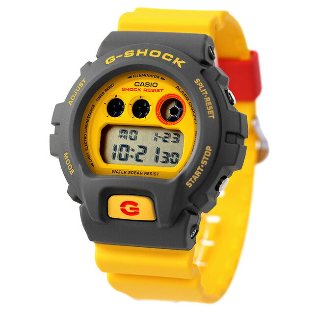 gショック ジーショック G-SHOCK クオーツ DW-6900Y-9 6900 メンズ 腕時計 ブランド デジタル イエロー カシオ DW-6900Y-9DR