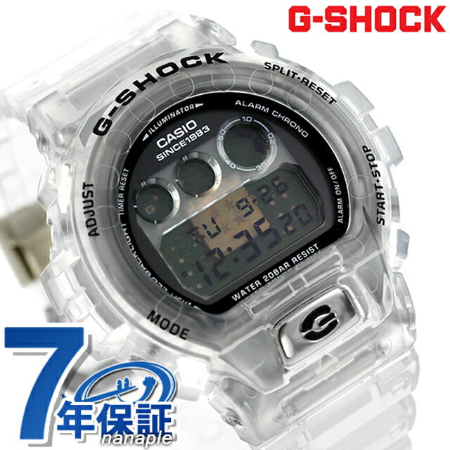 gショック ジーショック G-SHOCK DW-6940RX-7 メンズ 腕時計 ブランド カシオ デジタル スケルトン DW-6940RX-7DR