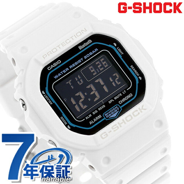 gショック ジーショック G-SHOCK DW-B5600SF-7 Bluetooth メンズ 腕時計 ブランド カシオ デジタル ブラック ホワイト 黒 DW-B5600SF-7DR