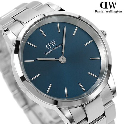 Daniel Wellington Quartz Watch Brand Men DW00100448模拟海军