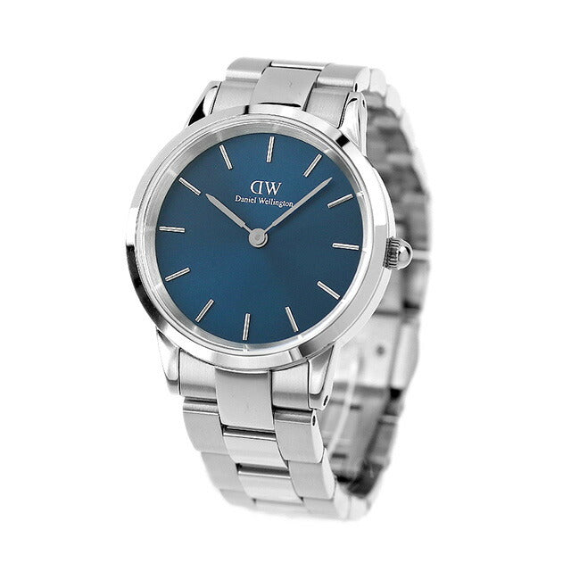 Daniel Wellington Quartz Watch Brand Ladies DW00100459模拟海军