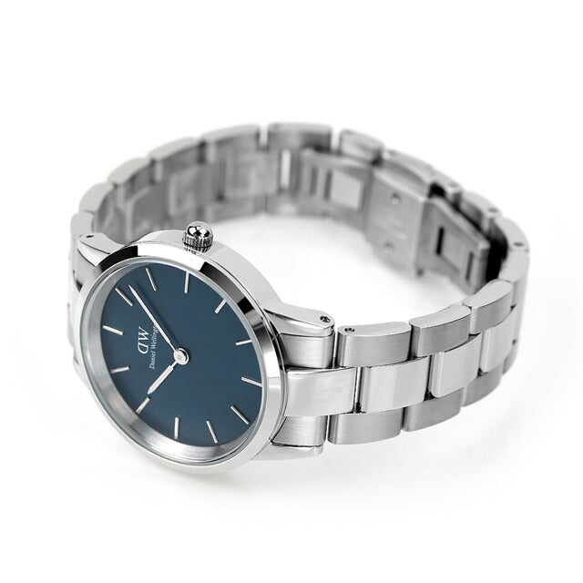 Daniel Wellington Quartz Watch Brand Ladies DW00100459模拟海军